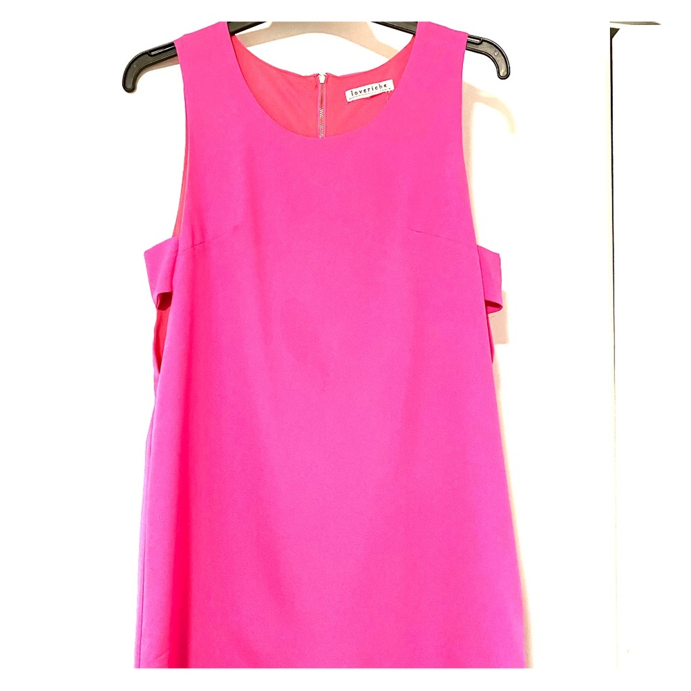 Pink cocktail dress